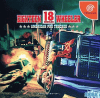18 Wheeler: American Pro Trucker PAL Sega Dreamcast PAL box art